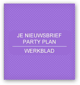 nieuwsbrief partyplan